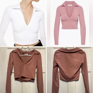 Aritziaia Babaton Contour Polo Longsleeve